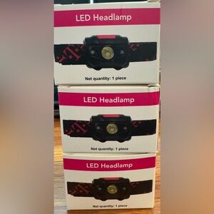 3 LED Headlamps